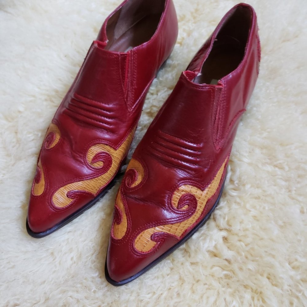 Nine West Western Style Ankle Boot